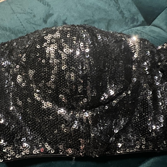Vintage Forever 21 sequin bra top “Madonna Style” size medium - Picture 7 of 9